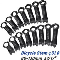 Ultralight Bike Stem 7 17 Degree MTB Road Bicycle Stem 31.8mm 60/70/80/90/100/110/120/130mm Mountain MTB Bicycle Power Parts