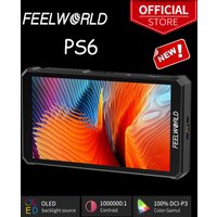 EELWORLD PS6 5.5 Inch OLED Vertical Horizontal Camera Field Video Monitor Touch Screen 4K HDMI