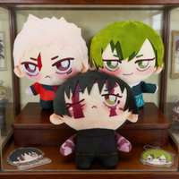 Cute Jujutsu Kaisen Plush Toy Zenin Naoya Maki Itadori Yuji Anime Stuffed Soft Doll Anime Fans Kids Birthday Christmas Gift