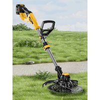 9-Inch Brushless Electric Lawn Mower Multi-Function Small Home Handheld Lithium Battery Weeder 충전 예초기 Desbrozadora Batería