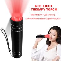 NEW Red Light Therapy Electric Torch Infrared Light Therapy Portable Lamp Pen Red Light Therapy Face Wand