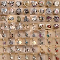 Hot Selling 925 Silver,Heart-Shaped,Cake Beads,Fish,Headphone Pendant Fit Original Bracelet DIY Accessories Exquisite Jewelry