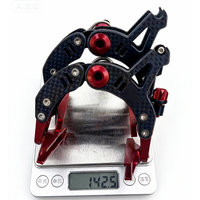 Ultra Folding Bicycle Suitable for Brampton Brake C-clip Ultra Light Carbon Fiber Arm Titanium Alloy Bolt,