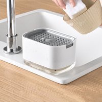 Dishwashing Liquid Dispensers Kitchen Soap Dispensers Dish Soap Dispenser Kitchen Detergent Large Capacity Sink Automatic Home