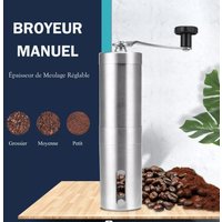 Manual Coffee Grinder Mini Stainless Steel Hand Handmade Coffee Bean Grinders Mill Foamer Kitchen Tool Coffee Accessories