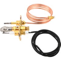 Ersetzen Sie das Thermoelement- und Zündset für Flüssiggas M8*1, 900-mm-Pilotbrenner-Set für Kamin-/Thermoelement-Gas-Warmwasserbereiter-Teil