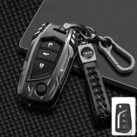 2 3 Buttons Car Flip Key Case Cover For Toyota Auris Corolla Avensis Verso Yaris Aygo Scion TC IM Camry RAV4 Forturner Hilux