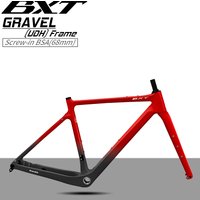 BXT 27.5er Disc Carbon Gravel Frame Flat Mount Disc Brake Gravel Bike Frame Internal Cable Gravel Bicycle Frameset UDH Rear Hook
