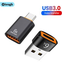 Elough USB 3.0 To Type C Adapter OTG Type C Male To USB Female Converter For Laptop Samsung Xiaomi USBC Adaptador usb a tipo c