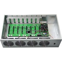 Machine Chassis Motherboard 8gpu B85 Graphic Card Rig Case Box 8 Gpu Fold Server Case