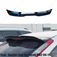 For Ford Focus MK2 2004-2011 Maxton Style Rear Spoiler Cap Roof Wing Rear Trunk Spoiler Extension Bodykits Tuning