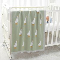 Newborn Baby Blanket Dual-Use Cotton Knitting Infant Kids Boys Girls Cartoon Monthly Stroller Bedding Swaddle Wrap Plaid 90*70cm