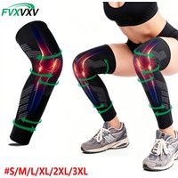 AliExpress FVXVXV 1/2PCS Full Leg Copper Compression Sleeves for Men And Women Long Knee Brace Support for Basketball, Running, Workout, Cycling