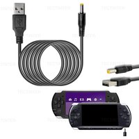 1M 5V 1A USB Charging Cable For PSP 1000 2000 3000 Handheld Game Console USB To DC Power Charge Cord 4.0x1.7mm Plug