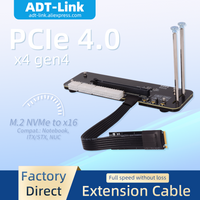 ADT-Link R43SG M.2 NVMe PCIe 3.0/4.0 x4 to Laptop Graphics Card Video External Docking Station ASUS ROG ALLY Egpu Dock PC Gaming