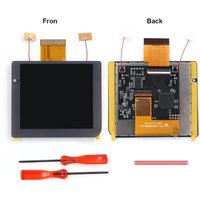 Colorful 2.8" Laminated IPS LCD Screen Kit 480x432 Backlight for Gameboy Pocket GBP Console with OSD Menu Display