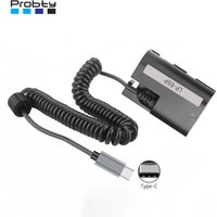USB-C To LP-E6P LP E6P Dummy Battery for Canon EOS R5 Mark II,R5,R6,R7,R,EOS 5DS R,6D,7D,80D,90D,5D Mark II Mark III