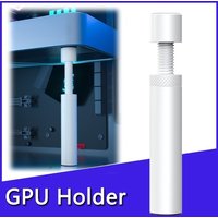 Aluminum GPU Holder Vertical Telescopic Rotating Stand Magnetic Bracket Video Card Support Anti Sag for Desktop Computer Case PC