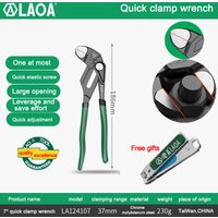 LAOA 7inch/8inch Quick Clamp Wrench Oil Grid Filter Disassembly and Assembly Auto Repair Tool