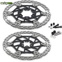 BIKINGBOY For Talaria Sting Oversize 220mm / 250mm Front Rear Brake Discs Rotors Disks + Adaptor Bracket RST Electric Dirt Bike