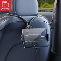 Oatsbasf Car Back Seat Tablet Holder Stand 360° Rotatable Flexible Tablet Bracket for Sports Seat Universal Vehicle Accessories