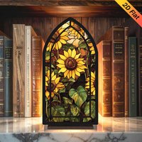 Sunflower-shaped book corner decorations, desktop ornaments, desktop candlesticks—gifts for book lovers.