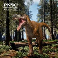 PNSO Prehistoric Dinosaur Models: 74 Edward The Megalosaurus