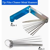 13/10Pcs Nozzle Cleaner Gas Welding Brazing Cutting Torch Tip Cleaner 0.6mm-1.3mm Guitar Nut Needle Files Nozzle Jet