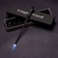 Harry Potter Glowing Wand Magic Wand Halloween Toy LED Light Role Playing Children's Party Gift