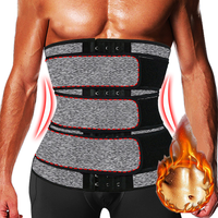 Adjustable Waist Trainer for Men Sports Girdle Corset Slimming Belly Body Shaper Sweat Trimmer Belts Gym Weight Loss Shapewear