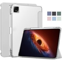 For Honor Magicpad 4 Case with Pencil Holder Trifold PU Leaher Soft Back Stand Tablet Funda For Honor Magic Pad 4 Case 12.3 inch