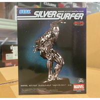 In Stock Genuine Sega Act/Cut Silver Surfer Anime Figure Model Ornament Boys Toys Collections Kids Birthday Gift