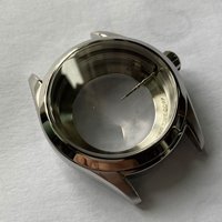 Watch Parts Solid 38mm Stainless Steel Alpinist Case Sapphire Glass Fit For 30.5mm Dial NH35/36/4R Movement