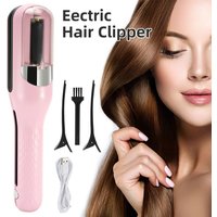 Cordless Hair Cutting Machine Split End Hair Trimmer Cutter Type-c Charge Automatic End Remover Damaged Hair Care