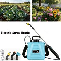 Electric Spray, 8L Spray Pot, Adjustable Nozzle, Suitable For Garden Irrigation, Car Cleaning, Household Cleaning