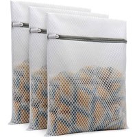 Large Washing Laundry Bag Durable Honeycomb Laundry Bag Mesh Wash Bag for Underwear Delicates Travel Storage