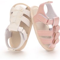 Infant Baby Boys Girls Sandals Summer Baby Wedding Dress Flat Shoes Newborn Crib Shoes First Walkers Prewalkers Shoes