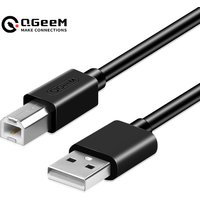 usb cable for printer High Speed A to B Male to male usb Printer Cable data sync for 3d label printer lenovo 1m 1.5m 2m 3m 5m