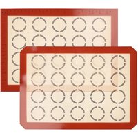 1PC Silicone Baking Mat for Macaron, Reusable Non Stick Heat Resistant Bakeware Sheets Liner, Kitchen Baking Tools, for Oven