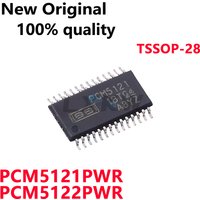 5-10/PCS New Original PCM5121PWR PCM5121 PCM5122PWR PCM5122 TSSOP-28 Audio D/A converter chip In Stock