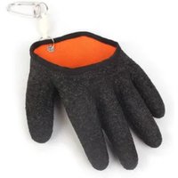 Fishing Gloves for Men Cut Resistant Anti Slip Anti Puncture Glove with Magnetic Hook Loop for Lures Fishing Gear Outdoor