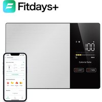Smart Kitchen Scale Food Calorie Protein Fat Carbs Nutritional Calculator Scales, 11LB / 5kg Stainless Steel Kitchen Food Scale