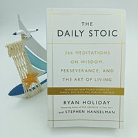 Book Of Wisdom and Perseverance Life Art The Daily Stoic 366 Days Philosophy Book With Bilingual Text for Personal Growth