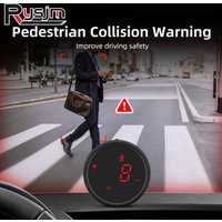 Customized Universal ADAS Inertial Digital Car GPS Speedometer Gauge with Alarm Smart Hud Display Overspeed Fatigue Driving