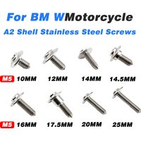 For BMW F900R F900XR F750GS F850GS K1600GT S1000RR/R S1000XR R1200GS R1250GS R1300GS R1200RT Adenture Motorcycle Shell Screws