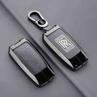 Zinc Alloy Leather Car Smart Remote Key Case Cover Shell For Rolls-Royce Cullinan Phantom Ghost Wraith Dawn Keychain Accessories