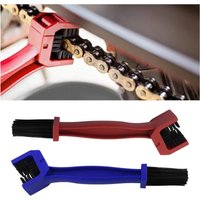 Motorcycle and bicycle chain cleaning brush, portable chain brush, motorcycle chain cleaner, motorbike tools