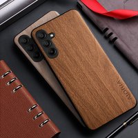 Case for Samsung Galaxy A16 A26 A36 A56 A15 A25 A35 A04 A04S A05 A05S A06 A30S A50S 4G 5G funda bamboo wood pattern leather