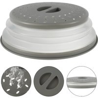 Anti-splash Microwave Lid Microwave Splatter Cover Collapsible Microwave Food Cover Microwave Heating Guard Lid with Steam Vent