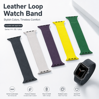 Soft Silicone Watch Band For Apple Watch, Available In Sizes 38/40/41/42/44/45/46/49mm Durable And Breathable In Multiple Colors